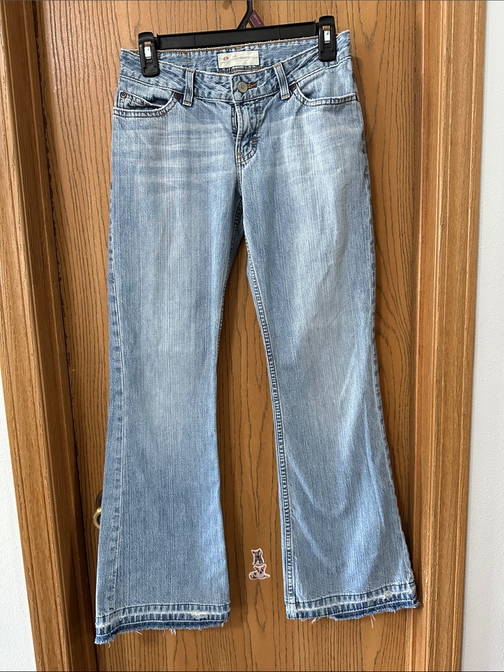BKE Light Blue Women's Flare Jeans